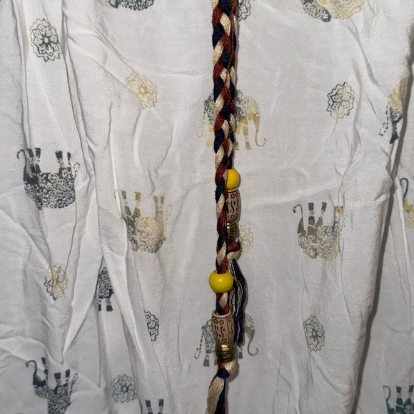 White Elephant Print Romper - Picture 2 of 3